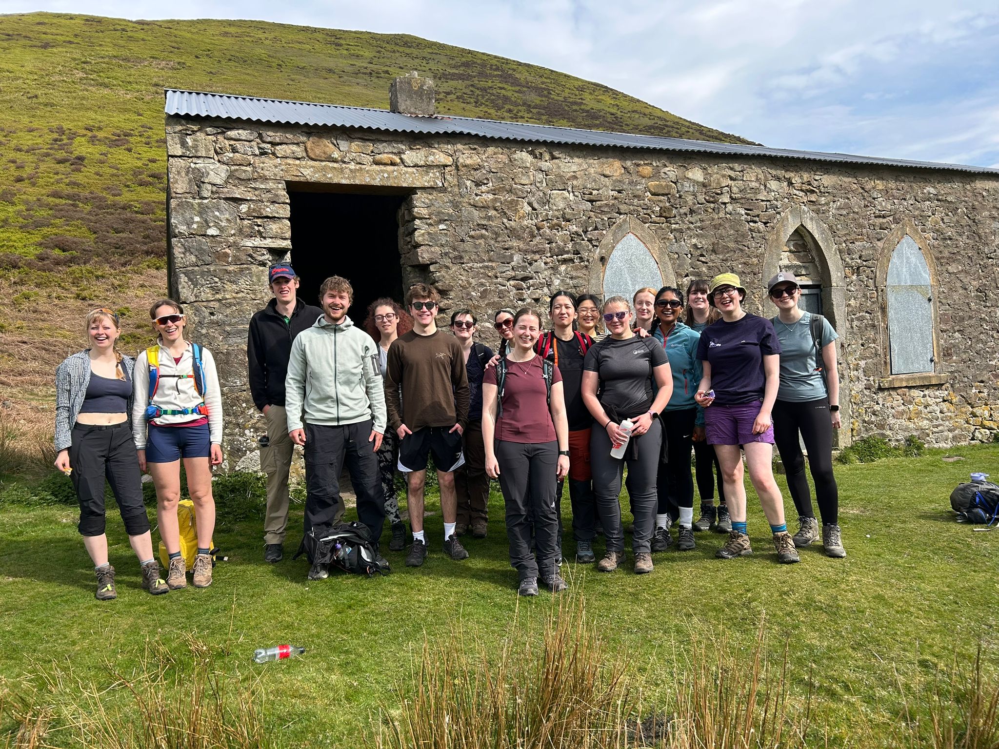 Outdoor adventure during Mountain Rescue residential trip