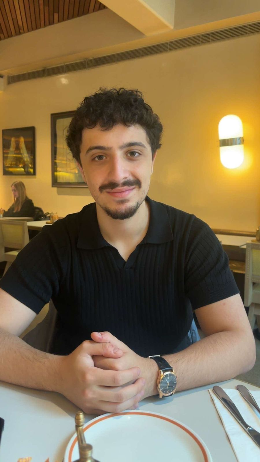 Portrait of Rashed Alaffouri